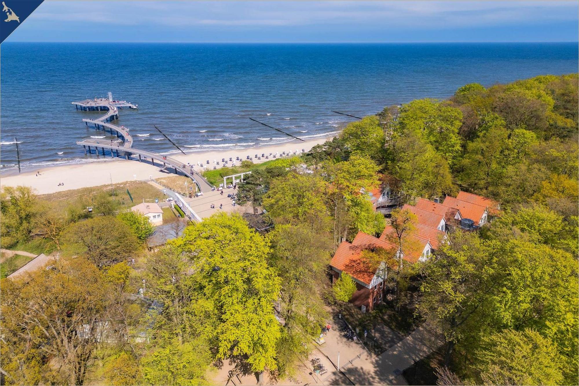 Ferienanlage Seeblick Kunstquartier Koserow Dış mekan fotoğraf